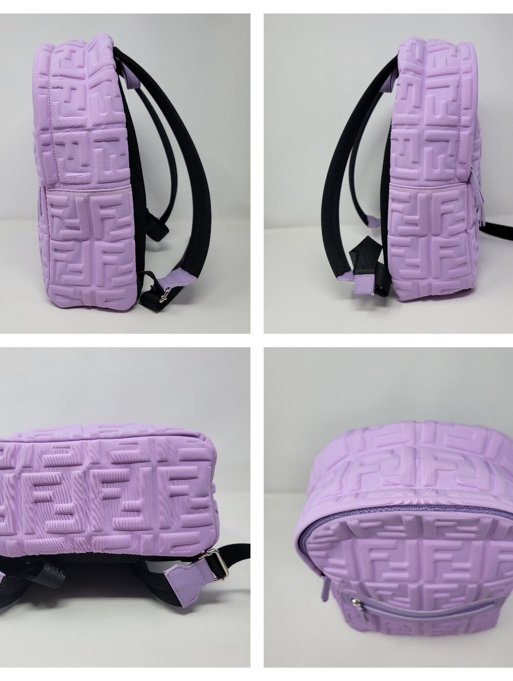 FENDI Roma FF Embossed Econyl Backpack - Picture 10 of 11